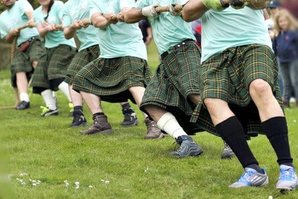 Scottish Highland Games, Tug 'O War.